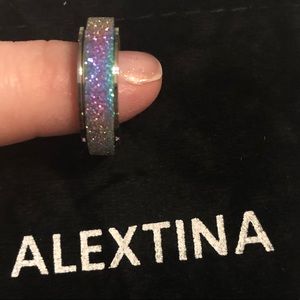 Oil Slick Spinner Band/Ring-Size 7-Brand New!